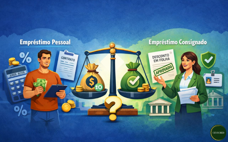 PÁGINA INICIAL 800x500px Diferença entre empréstimo pessoal e consignado qual o melhor
